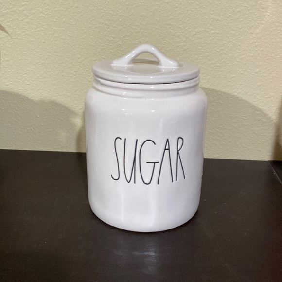 Rae Dunn Kitchen New Rae Dunn Sugar Ceramic Large Canister Poshmark